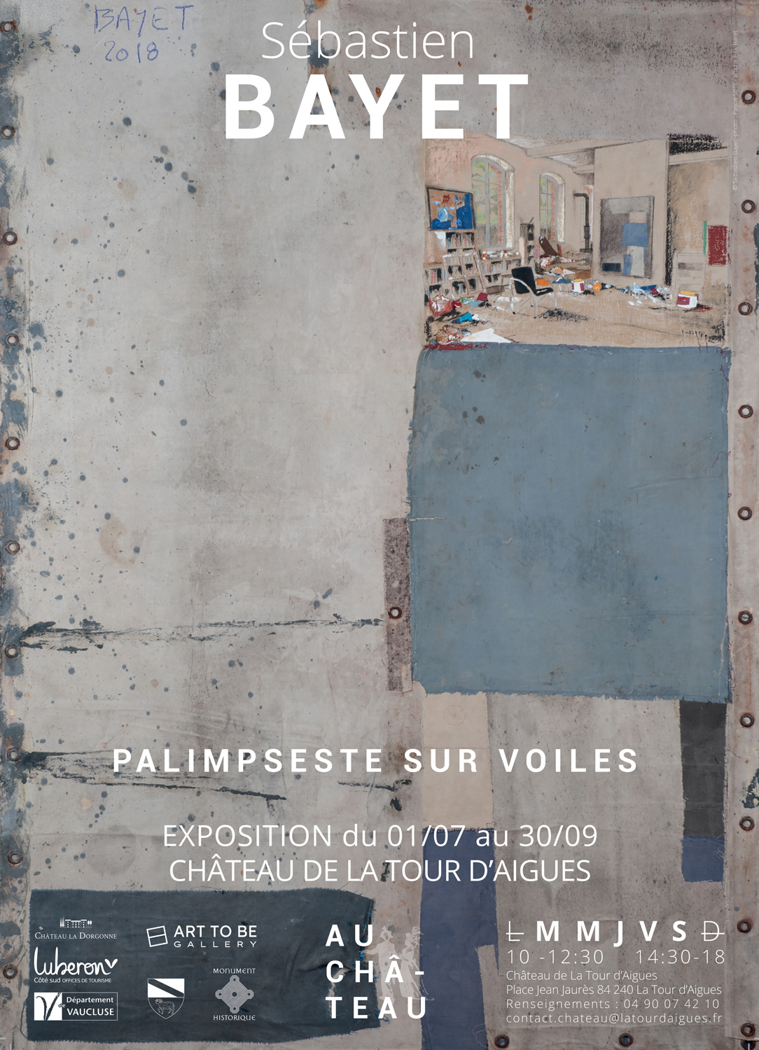 Palimpseste sur voiles Palimpseste sur voiles